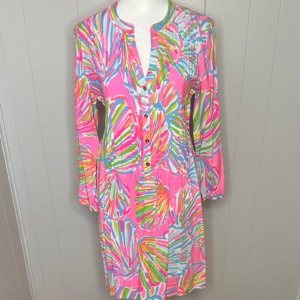 Lilly Pulitzer Sarasota Print Dress Excellent Condition Size Small